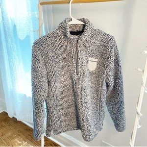 Fuzzy EMORY quarter zip